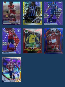 Soccer card lot