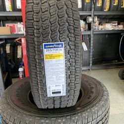 New Goodyear All Terrain 265/70r16