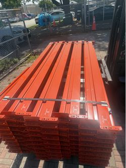 8 & 9ft heavy duty pallet rack beams