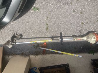Stihl KM-55 R Combi head unit w/ extras