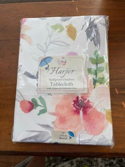 60" Round Umbrella Table Cloth 