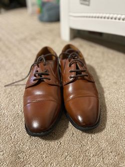 Boys Brown Dressing Shoes size 2