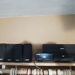 Sony Surround Sound Stereo System With DVD/CD Player Included 