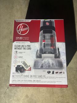 HOOVER ONEPWR SmartWash Automatic Cordless Upright Carpet Cleaner 