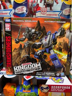 SDCC Transformers Kingdom WFC 2 Pack