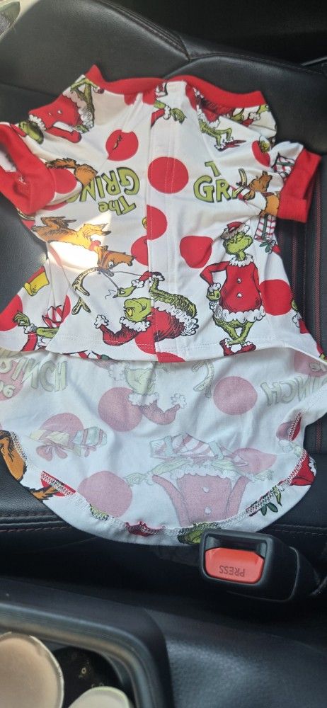 Dr.Seuss GRINCH Pet Clothing Size M