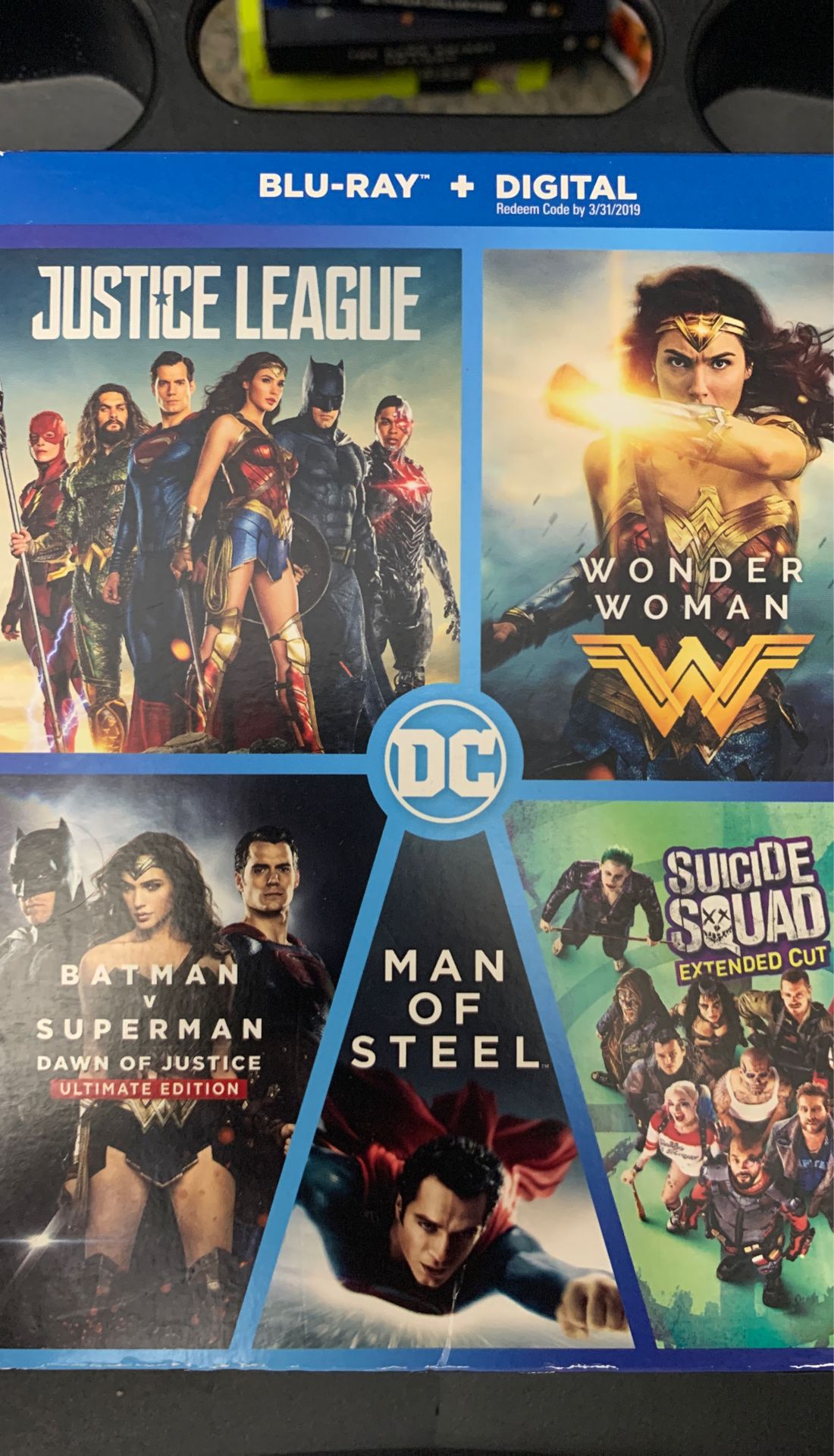 DC 5-Film Collection Blu-Ray + Digital Edition