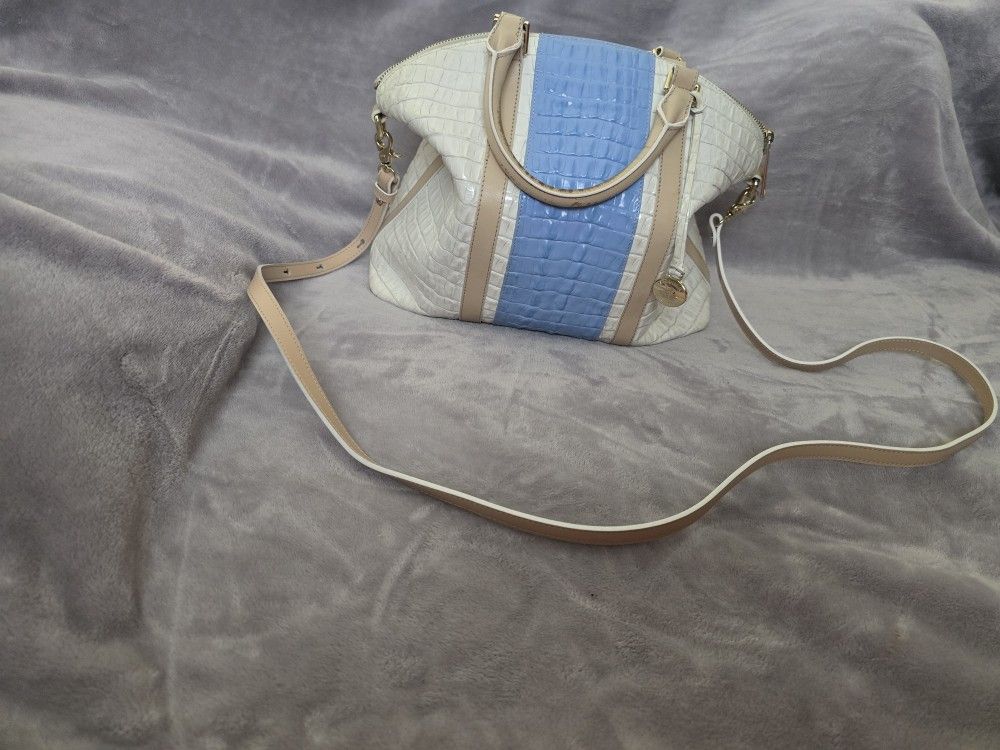 Brahmin Tri-Color Satchel