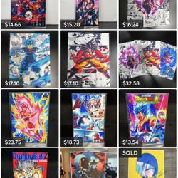Anime Posters SALE! Custom Made Varies Sizes