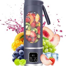 Portable Blender，500ML Portable juicer Shakes and Smoothies Blender，Small Blenders