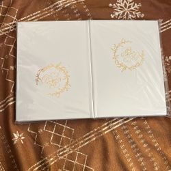 Small Photo Album 4x6 Pictures 2 Pack, Each Hold 36 Vertical Photos