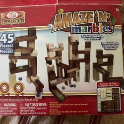 Amaze N Marbles Wood Marble Maze