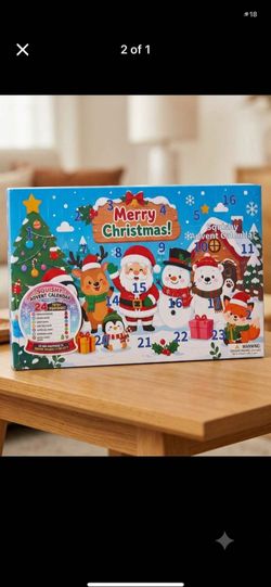 Squishy Toy Christmas Advent Calendar 24 Pieces