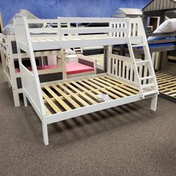Brand New Twin Full Bunk Bed Take Home With $39 Down 