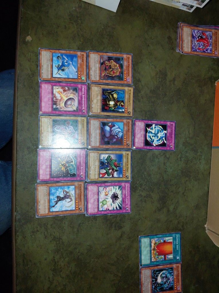 11 Yu Gi Cards