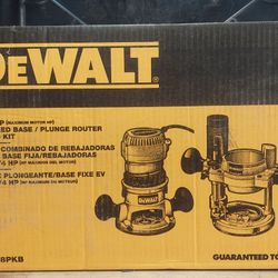Dewalt 2-1/4 Hp Plunge Router  ( New In Box)