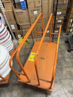 Warehouse industrial shopping cart truck