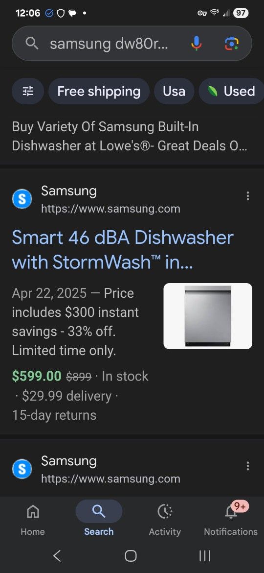 Dishwasher