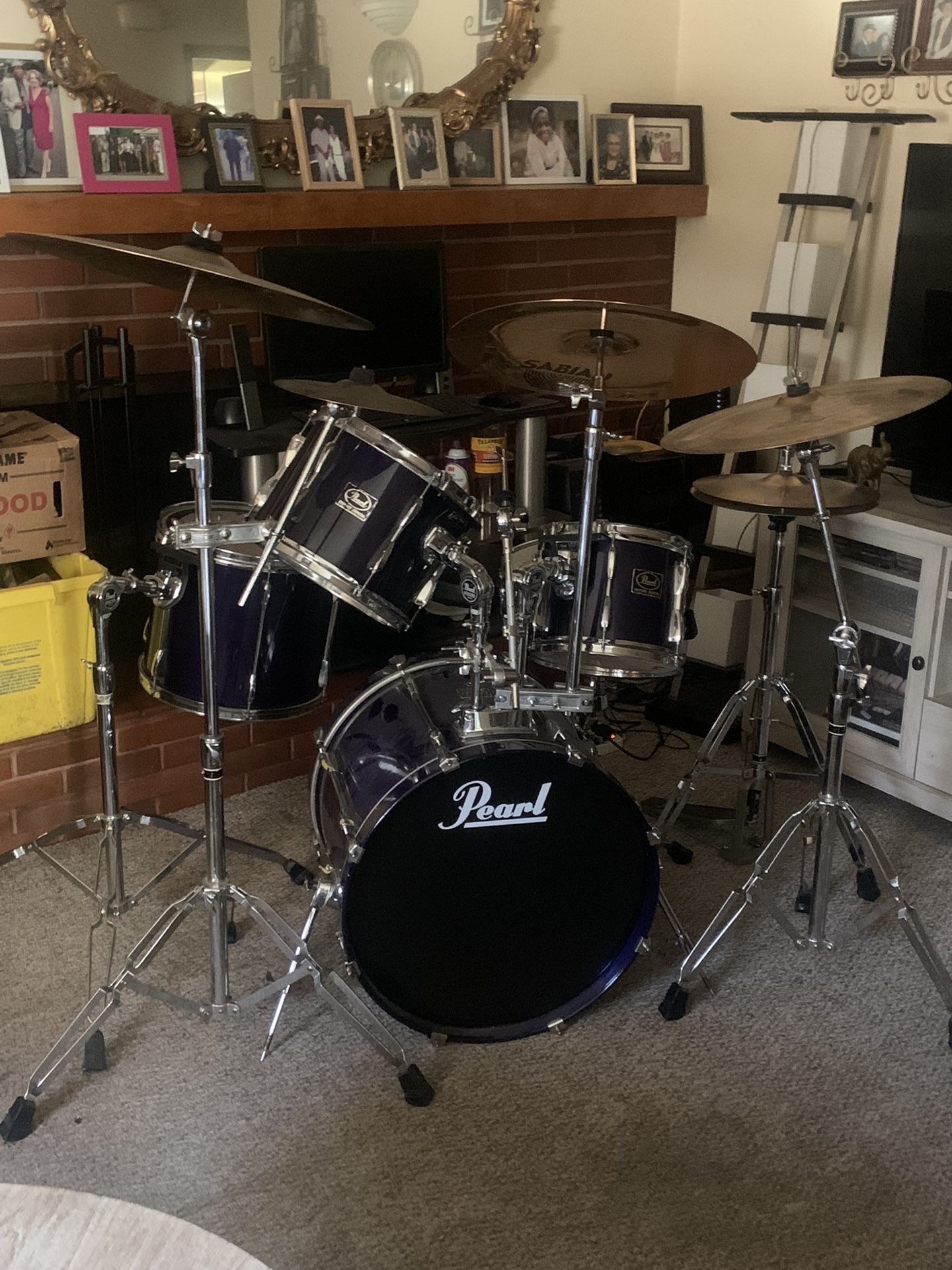 Pearl Export Drum Set $900 Or Best Offer