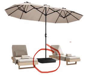 15’ umbrella stand