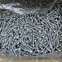Steel Roofing Caulk & Installation Screws