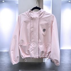 Lululemon Pink Windbreaker Jacket New