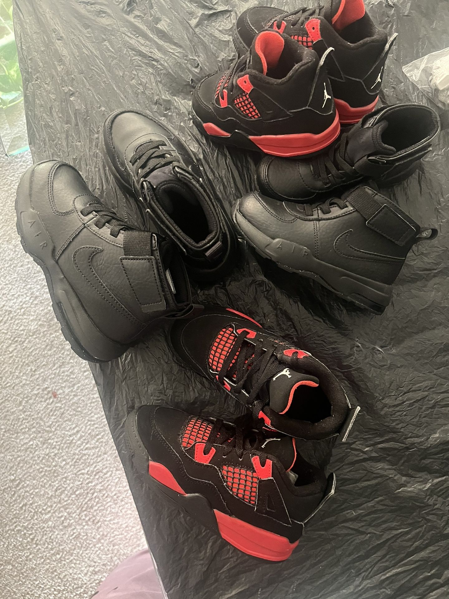 Size 8 & Size 10..Little Kids Jordans, Used In Very Good Condition $55 & $65 Each, &( Nike Boots New!!Size 8 $55 & Size 10.5 $65 New.