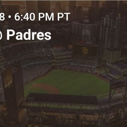 San Diego Padres Vs Giants 