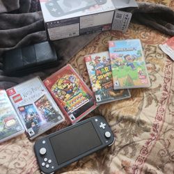 Nintendo Switch Grey And Video Games