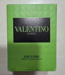 WOMENS VALENTINO DONNA BORN IN ROMA GREEN STRAVAGANZA 100ML/3.4 FL OZ