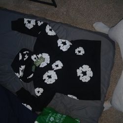 Black Denim Tears Hoodie