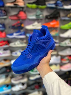 Jordan 4 Retro Flyknit Royal