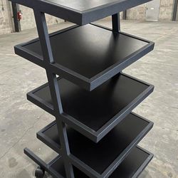 Audiodesign 5-Tier Audio Rack – Mint Condition (w/ Casters)