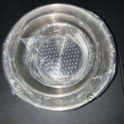 Stainless steel mixing bowls