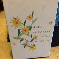 Inspirational Canvas Sign