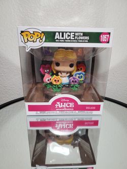 BRAND NEW ALICE IN WONDERLAND WITH FLOWERS FUNKO 