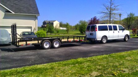 Landscape Utility Trailer 20 Feet 10000 GVWR
