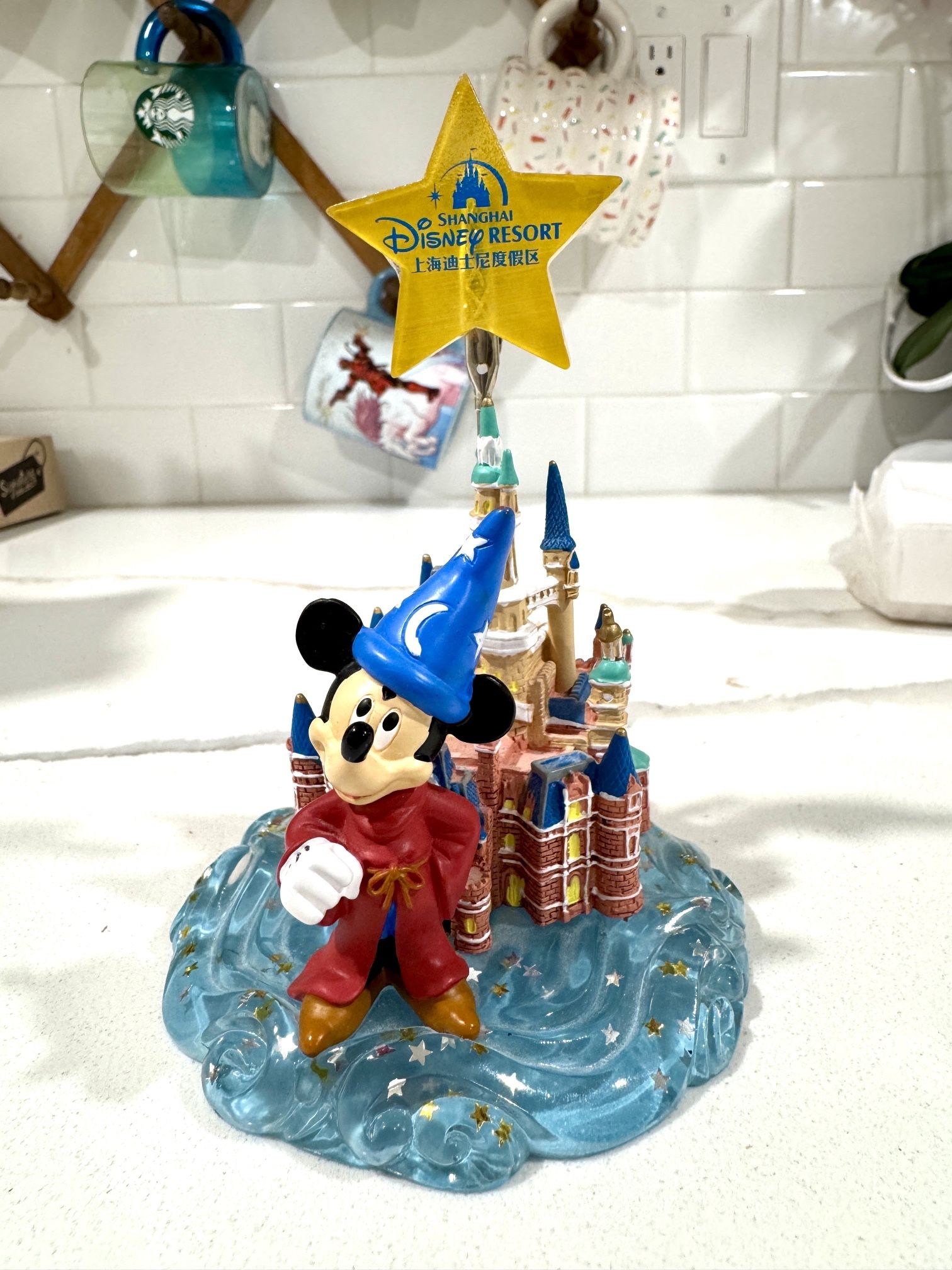 Disney Sorcerer Mickey Shanghai Resort Photo Clip