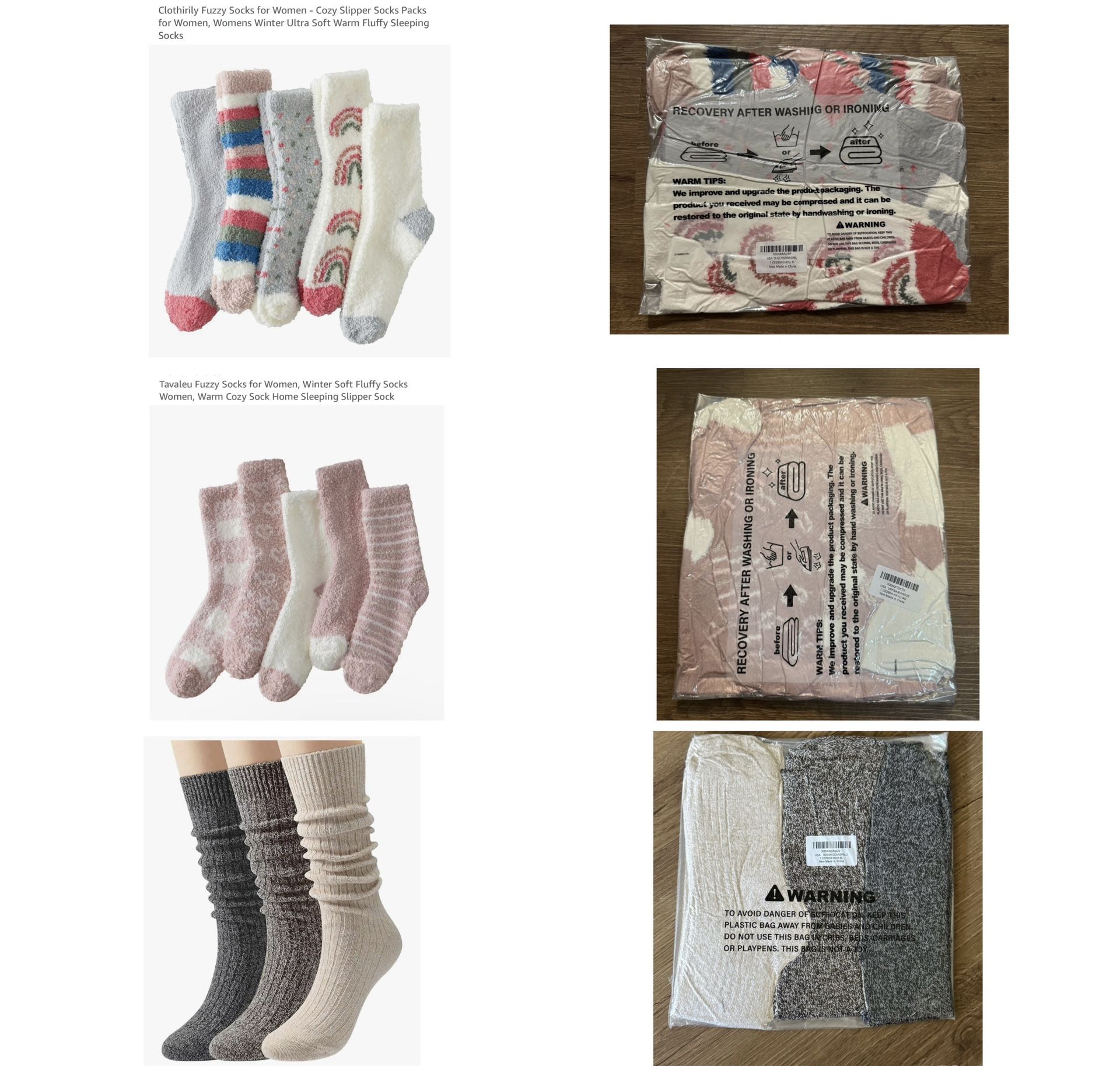 Brand New Socks - $6 Per Pack