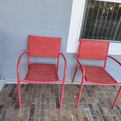 Two Outdoor Chairs
