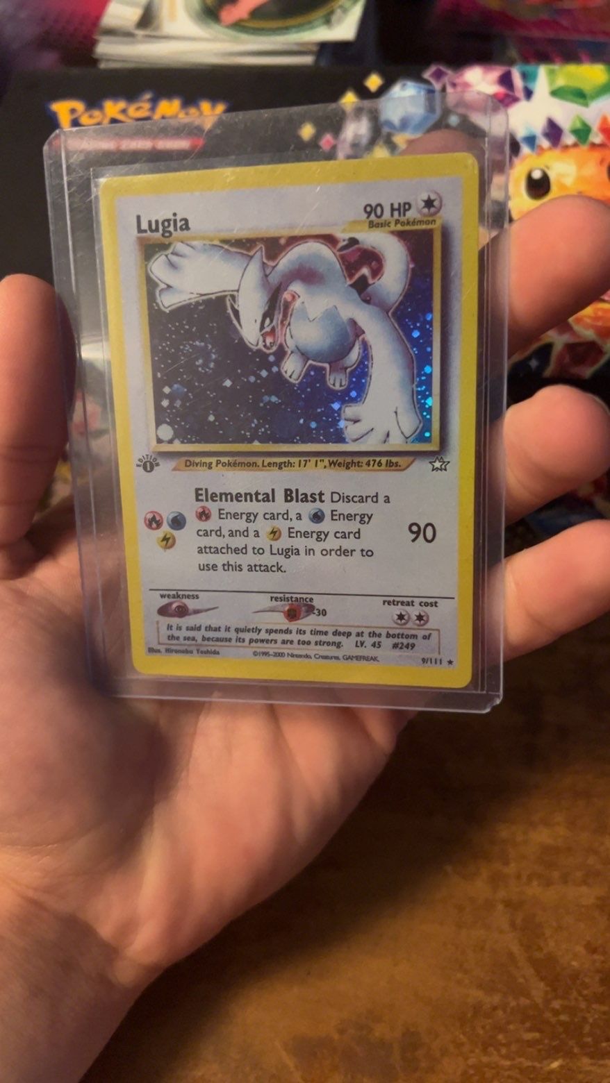 Pokemon First Edition Lugia
