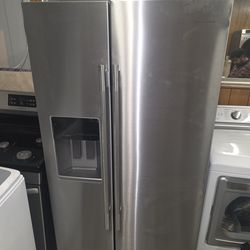 Refrigerator New Side by Side KitchenAid Counter Depth Stainless Steel