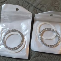 Bling Car Ignition Button Ring (2 Pcs) New