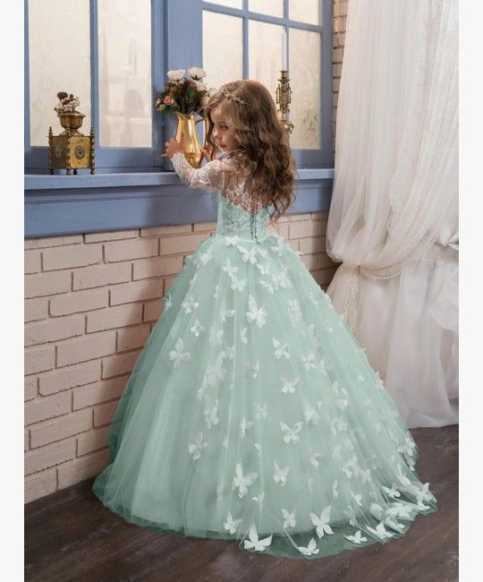 Girls Small Sz 6-7 Princess Gown