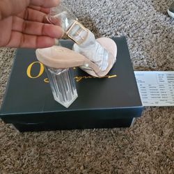 Clear heels