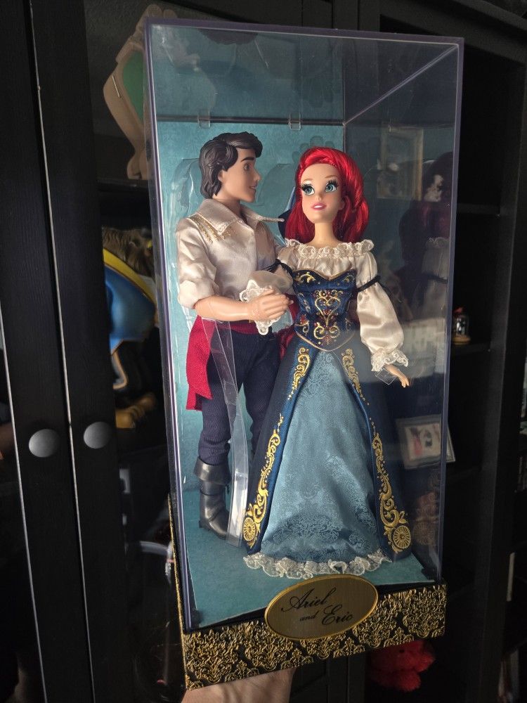 Disney Fairytale Designer Collection Prince Ariel & Eric From The Little Mermaid