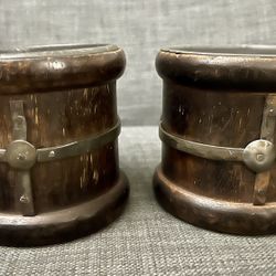 Pair of Elegant Expression candle holders