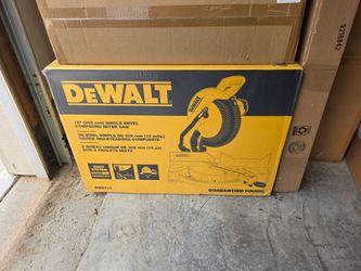 NIB DeWalt Miter Saw