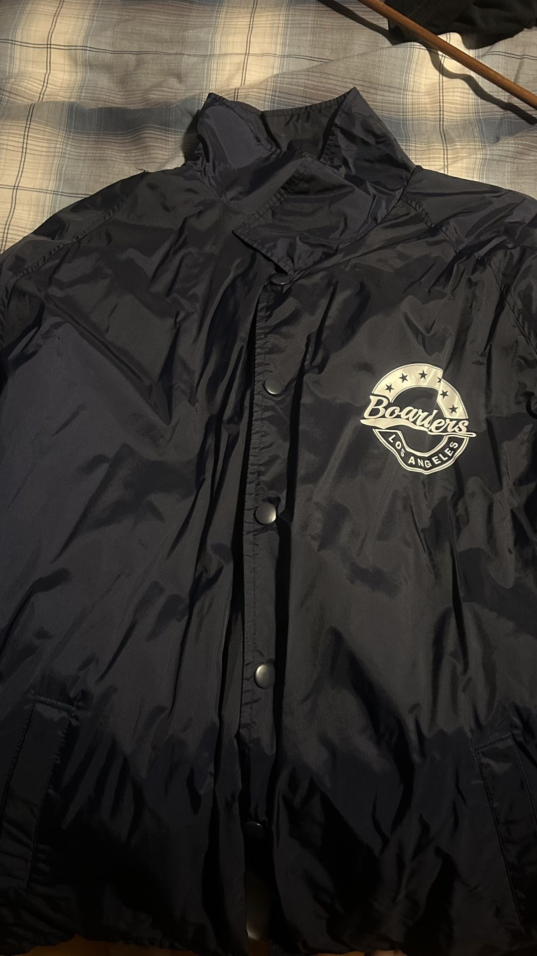Boarders Navy Windbreaker Jacket 