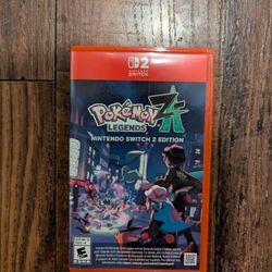 Pokemon Legends ZA Switch 2